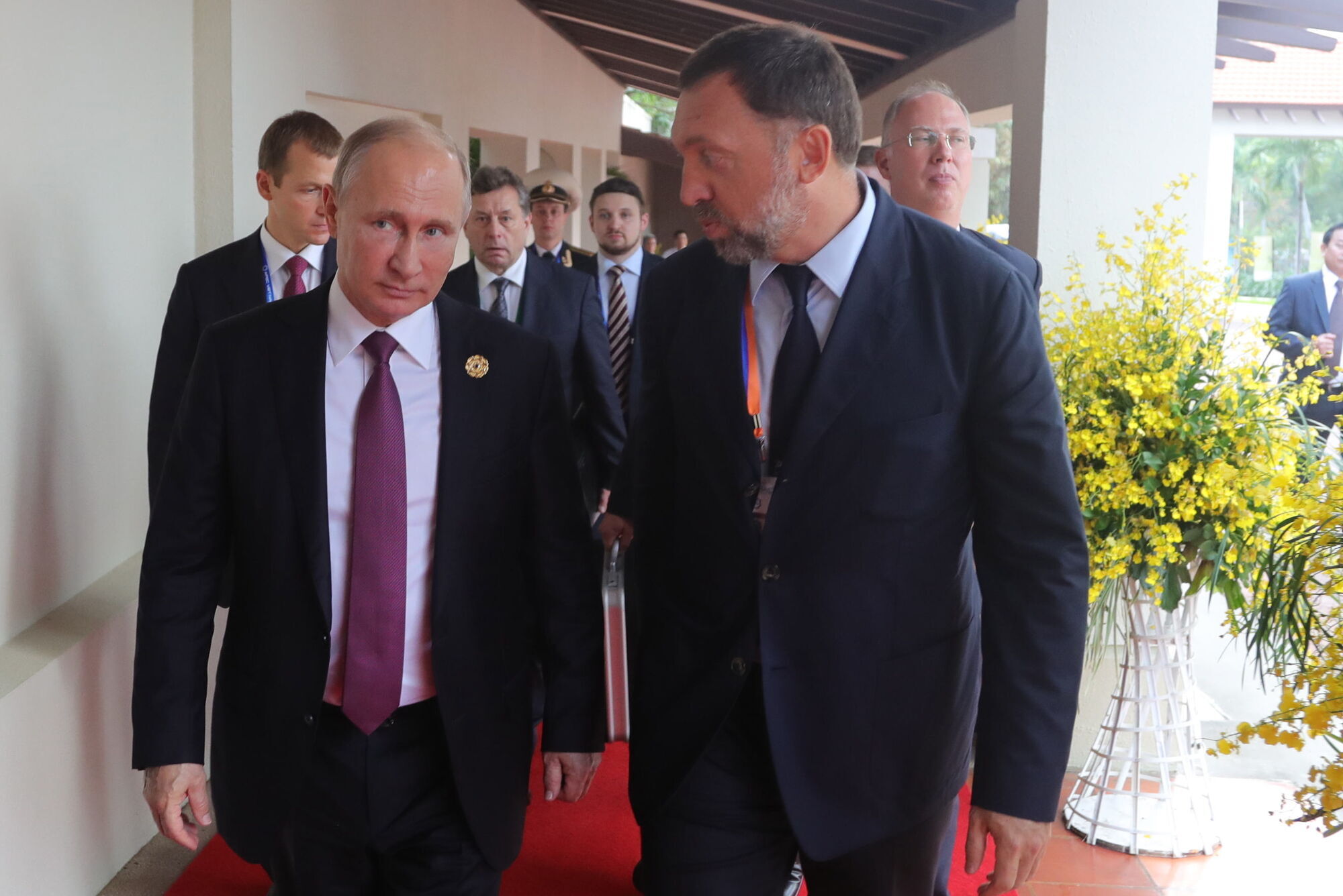 Дерипаска з путіним