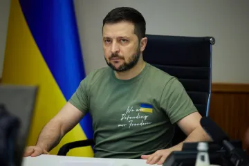 ​Звернення Президента Володимира Зеленського до учасників благодійного вечора Brave Ukraine, народу Великої Британії та народу України