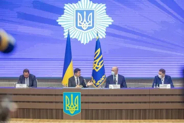 ​Володимир Зеленський представив колективу Міністерства внутрішніх справ нового очільника відомства – Дениса Монастирського