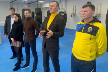 ​ПРЕЗИДЕНТ ФБУ ВОЛОДИМИР ПРОДИВУС ЗУСТРІВСЯ ЗІ СПОРТСМЕНАМИ І ТРЕНЕРАМИ НАЦІОНАЛЬНОЇ ЗБІРНОЇ УКРАЇНИ