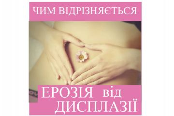 ​Репродуктолог Київ: Чим відрізняється ерозія від дисплазії?