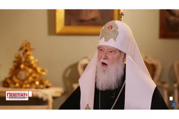 ​Патріарх Філарет взяв участь у програмі “Постаті з Тетяною Даниленко” на 4 каналі